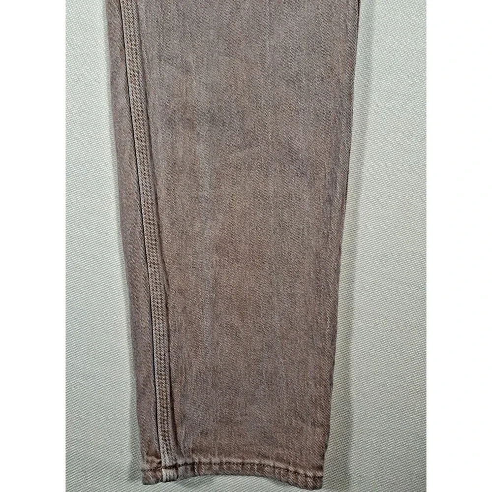 Banana Republic Athletic Fit Jeans Mens 34x32 Brown Light Wash Stretch Denim